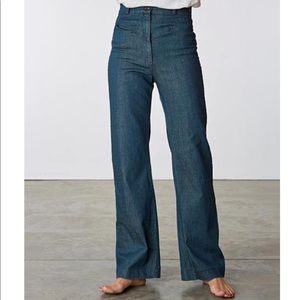 Prairie Underground Straight Leg High Rise Jeans